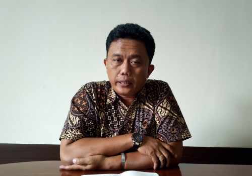 Kasi Pidana Umum (Pidum) Kejaksaan Negeri (Kejari) Kabupaten Trenggalek Yan Subiono menjelaskan fakta persidangan dengan terdakwa Kiai Supar.